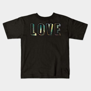 Love 3D Quartz Kids T-Shirt